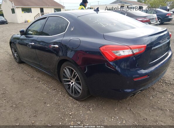 ZAM57XSL3K1339619 2019 MASERATI GHIBLI Blue Rear left