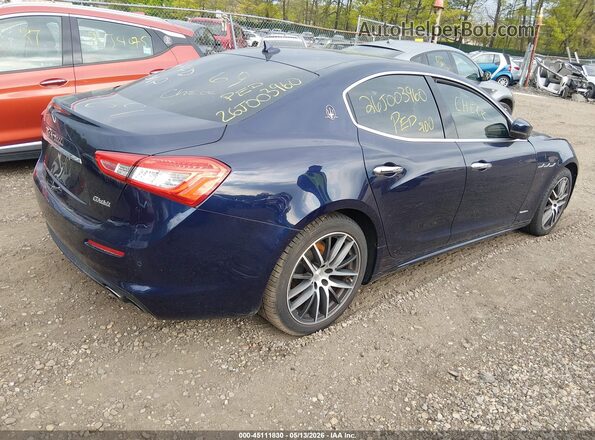 ZAM57XSL3K1339619 2019 MASERATI GHIBLI Blue Rear right