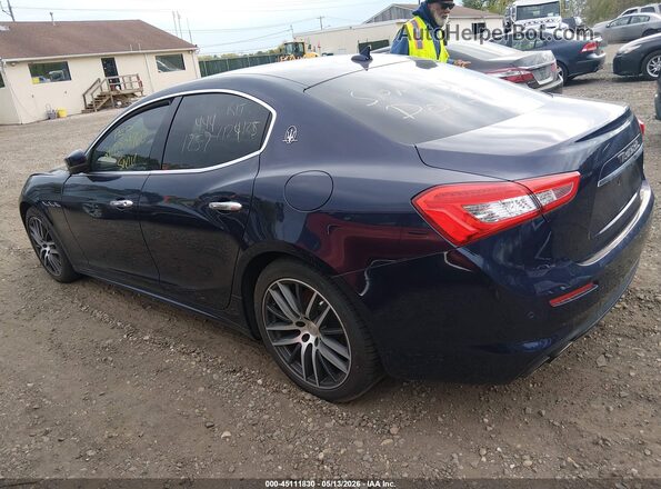 ZAM57XSL3K1339619 2019 MASERATI GHIBLI Blue Rear interior view