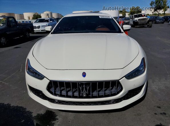 ZAM57XSL8K1325067 2019 MASERATI GHIBLI White 