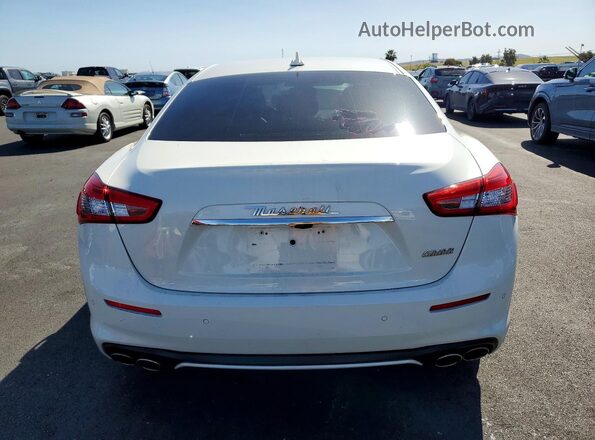 ZAM57XSL8K1325067 2019 MASERATI GHIBLI White 