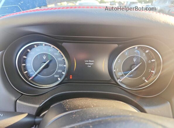 ZAM57YSM3NX394491 2022 MASERATI GHIBLI Black Սարքավորումների վահանակի տեսք
