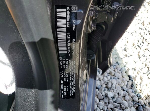 ZAM57YSM9PX414021 2023 MASERATI GHIBLI Gray 