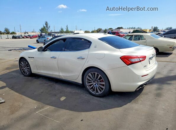ZAM57YTA3J1293095 2018 MASERATI GHIBLI White Tył lewy