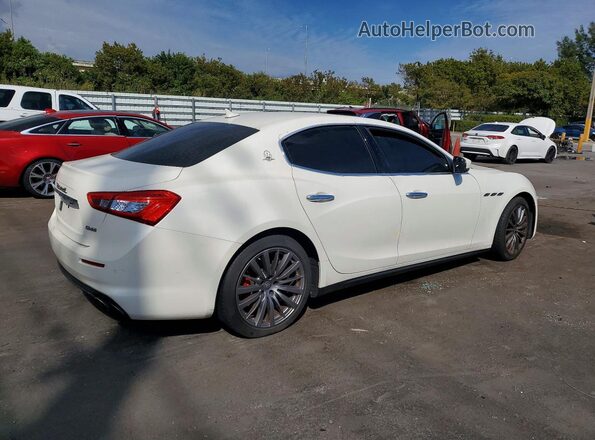 ZAM57YTA3J1293095 2018 MASERATI GHIBLI White Tył prawy