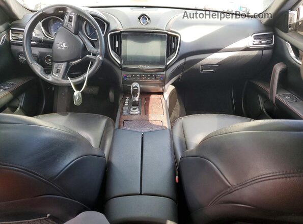ZAM57YTA3J1293095 2018 MASERATI GHIBLI White Widok deski rozdzielczej