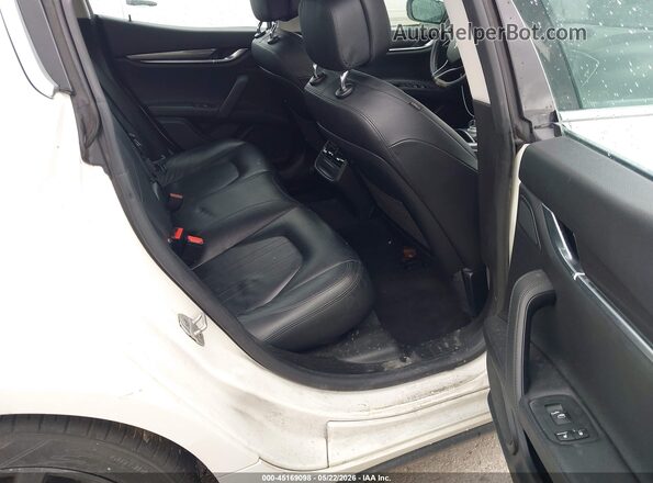 ZAM57YTA3L1344288 2020 MASERATI GHIBLI White Widok naklejki z numerem VIN