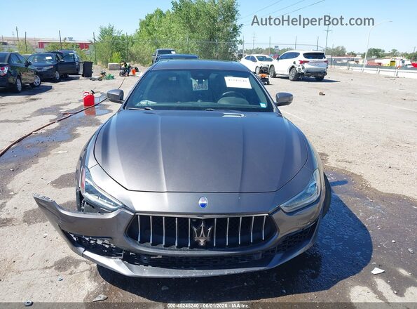 ZAM57YTL2K1322069 2019 MASERATI GHIBLI Gray Instrument cluster view