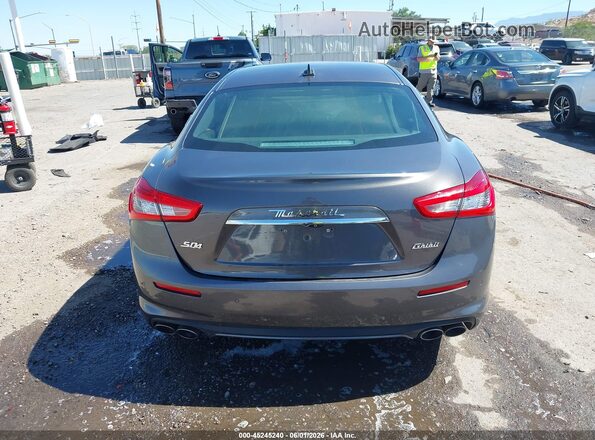 ZAM57YTL2K1322069 2019 MASERATI GHIBLI Gray 