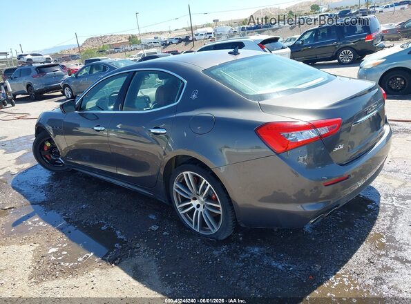 ZAM57YTL2K1322069 2019 MASERATI GHIBLI Gray Rear left