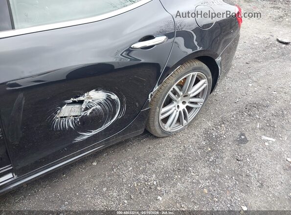 ZAM57YTL5J1285257 2018 MASERATI GHIBLI Black წინა ხედი