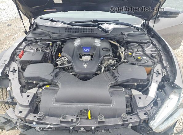 ZAM57YTSXK1328435 2019 MASERATI GHIBLI Черный Вид задней части салона