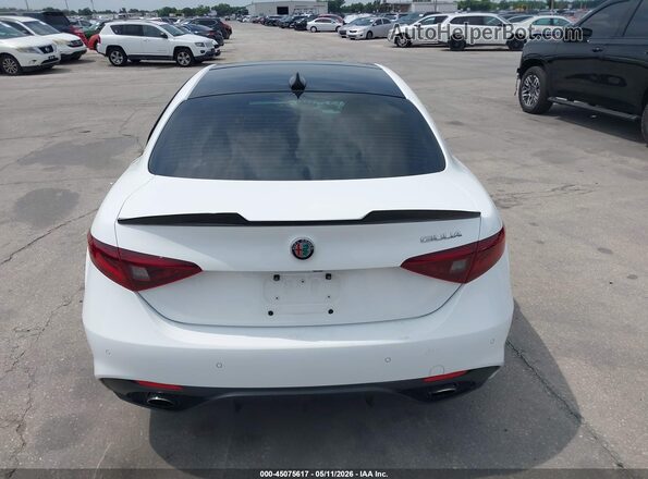 ZARFAECN2J7573170 2018 ALFA ROMEO GIULIA Белый 