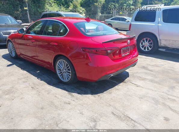ZARFAECN4H7557448 2017 ALFA ROMEO GIULIA Red Հետևի ձախ