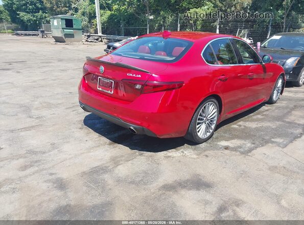 ZARFAECN4H7557448 2017 ALFA ROMEO GIULIA Red Հետևի աջ