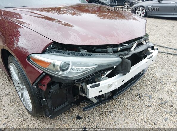 ZARFAEEN6H7547971 2017 ALFA ROMEO GIULIA Красный 