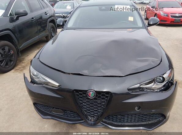 ZARFAEEN6J7577591 2018 ALFA ROMEO GIULIA Black Vista frontal
