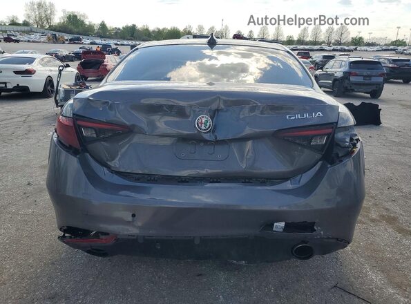 ZARFAMAN0K7621022 2019 ALFA ROMEO GIULIA Charcoal Հետևի տեսք