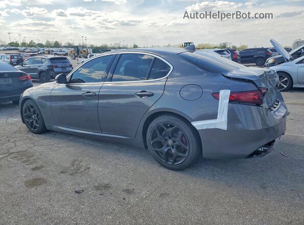 ZARFAMAN0K7621022 2019 ALFA ROMEO GIULIA Charcoal Հետևի ձախ