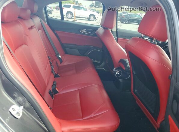 ZARFAMAN0K7621022 2019 ALFA ROMEO GIULIA Charcoal Հետևի նստատեղերի տեսք