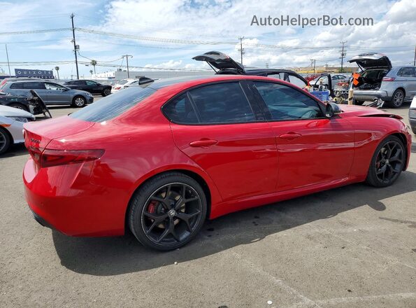 ZARFAMAN1K7622504 2019 ALFA ROMEO GIULIA Red Trasero derecho