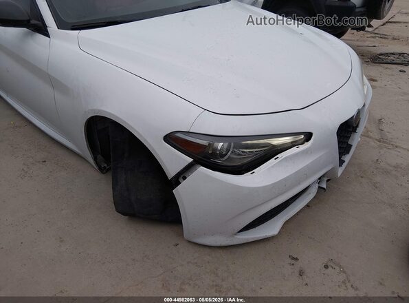 ZARFAMAN7K7611720 2019 ALFA ROMEO GIULIA Белый Вид спереди