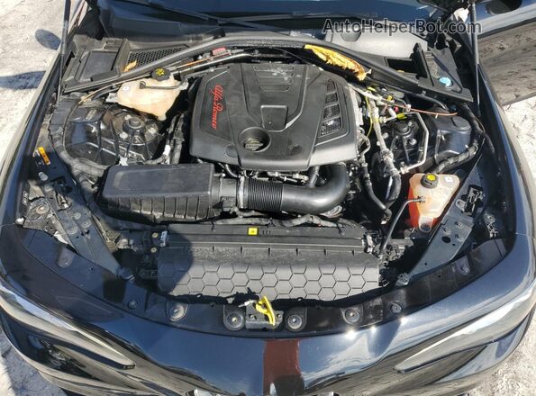 ZARFAMAN8K7598220 2019 ALFA ROMEO GIULIA Black Vista interior trasera