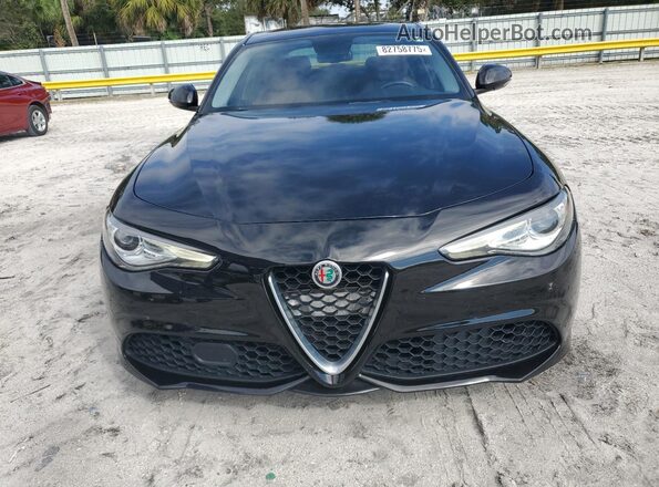 ZARFAMAN8K7598220 2019 ALFA ROMEO GIULIA Black Vista frontal