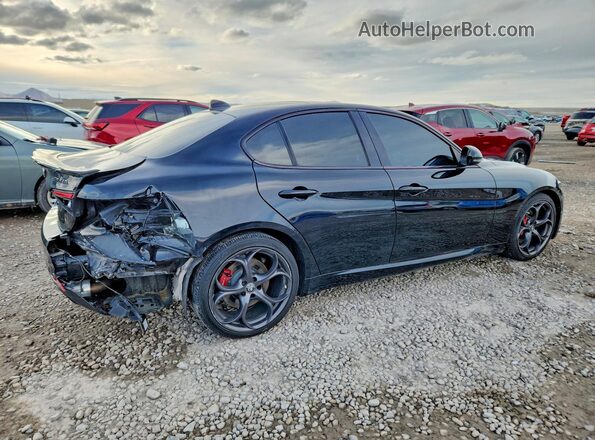 ZARFAMANXK7600355 2019 ALFA ROMEO GIULIA Black უკანა მარჯვენა