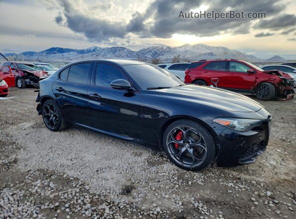 ZARFAMANXK7600355 2019 ALFA ROMEO GIULIA Black წინა მარჯვენა