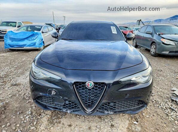 ZARFAMANXK7600355 2019 ALFA ROMEO GIULIA Black წინა ხედი