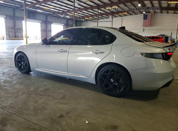 ZARFAMANXM7649140 2021 ALFA ROMEO GIULIA Gray Rear left
