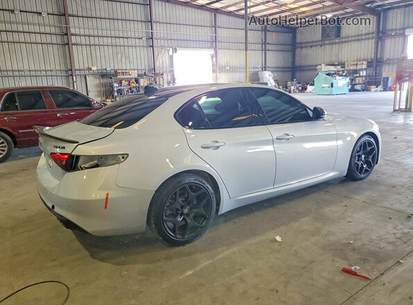 ZARFAMANXM7649140 2021 ALFA ROMEO GIULIA Gray Rear right