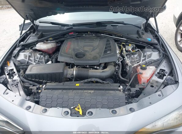 ZARFAMBN0M7647671 2021 ALFA ROMEO GIULIA Gray Հետևի տեսք