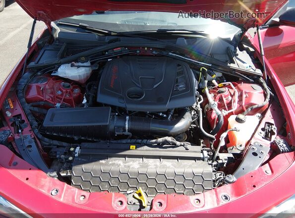 ZARFAMBN0P7668170 2023 ALFA ROMEO GIULIA Red უკანა ხედი