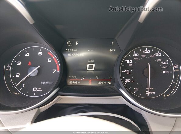 ZARFAMBN6K7606703 2019 ALFA ROMEO GIULIA Black Widok tylnych siedzeń