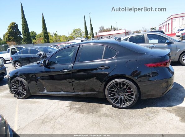 ZARFAMBN6K7606703 2019 ALFA ROMEO GIULIA Black Widok wnętrza 360 stopni
