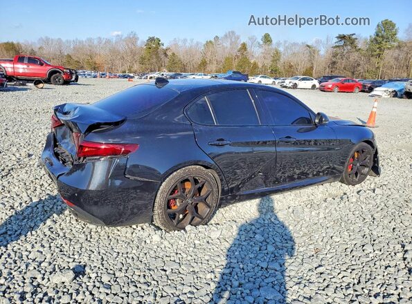 ZARFAMBN6K7622755 2019 ALFA ROMEO GIULIA Black უკანა მარჯვენა