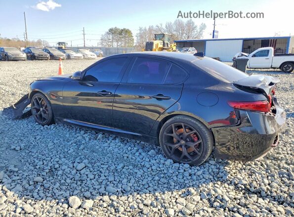 ZARFAMBN6K7622755 2019 ALFA ROMEO GIULIA Black უკანა მარცხენა