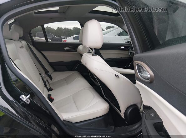 ZARFAMBN7K7601056 2019 ALFA ROMEO GIULIA Черный Вид наклейки с VIN-кодом
