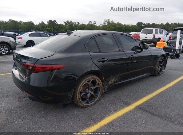 ZARFAMBN7K7601056 2019 ALFA ROMEO GIULIA Черный Задняя правая четверть