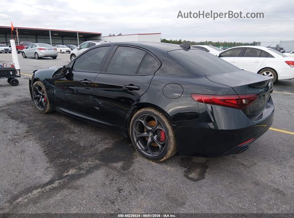 ZARFAMBN7K7601056 2019 ALFA ROMEO GIULIA Черный Задняя левая четверть