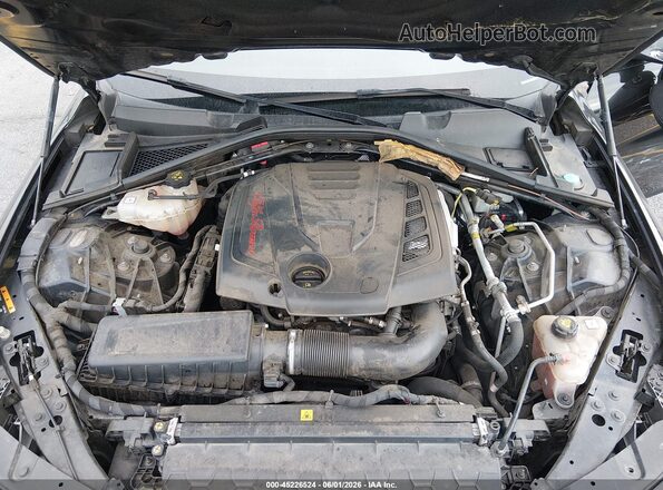 ZARFAMBN7K7601056 2019 ALFA ROMEO GIULIA Черный Вид сзади