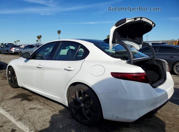 ZARFAMBN7M7649997 2021 ALFA ROMEO GIULIA White Հետևի ձախ