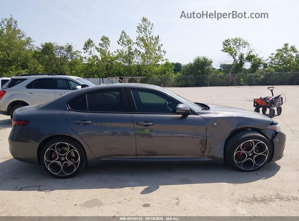 ZARFAMBN7N7654778 2022 ALFA ROMEO GIULIA Gray უკანა სალონის ხედი