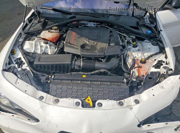 ZARFAMBN8N7665465 2022 ALFA ROMEO GIULIA White Սալոնի հետևի տեսք