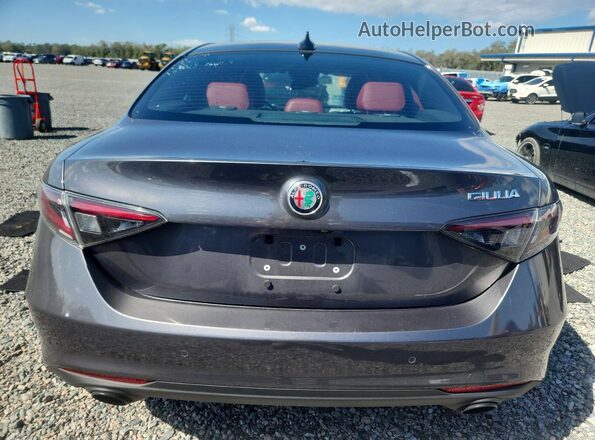 ZARFAMBN8R7682837 2024 ALFA ROMEO GIULIA Серый Вид сзади