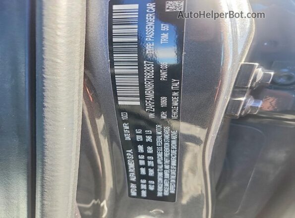 ZARFAMBN8R7682837 2024 ALFA ROMEO GIULIA Серый Вид подкапотного пространства