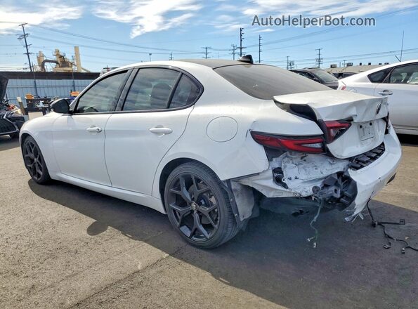 ZARFAMBN9M7649936 2021 ALFA ROMEO GIULIA White Rear left
