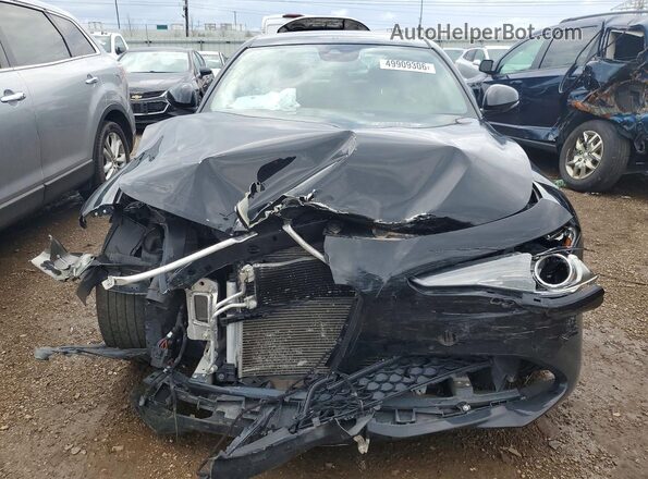 ZARFAMBNXK7600323 2019 ALFA ROMEO GIULIA Black Vista frontal